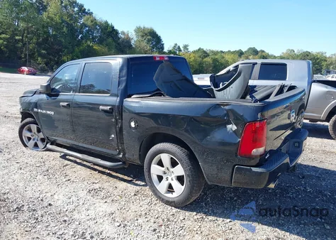 2012 Ram 1500 St from USA, damaged, VIN 1C6RD7KT9CS284336